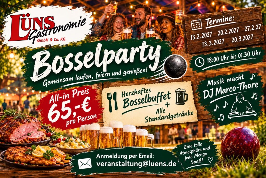 Boßelpartys bei Lüns in Freren 2027